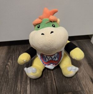 Sanei Boeki Nintendo Super Mario Bros Bowser Jr Plush Doll 7"